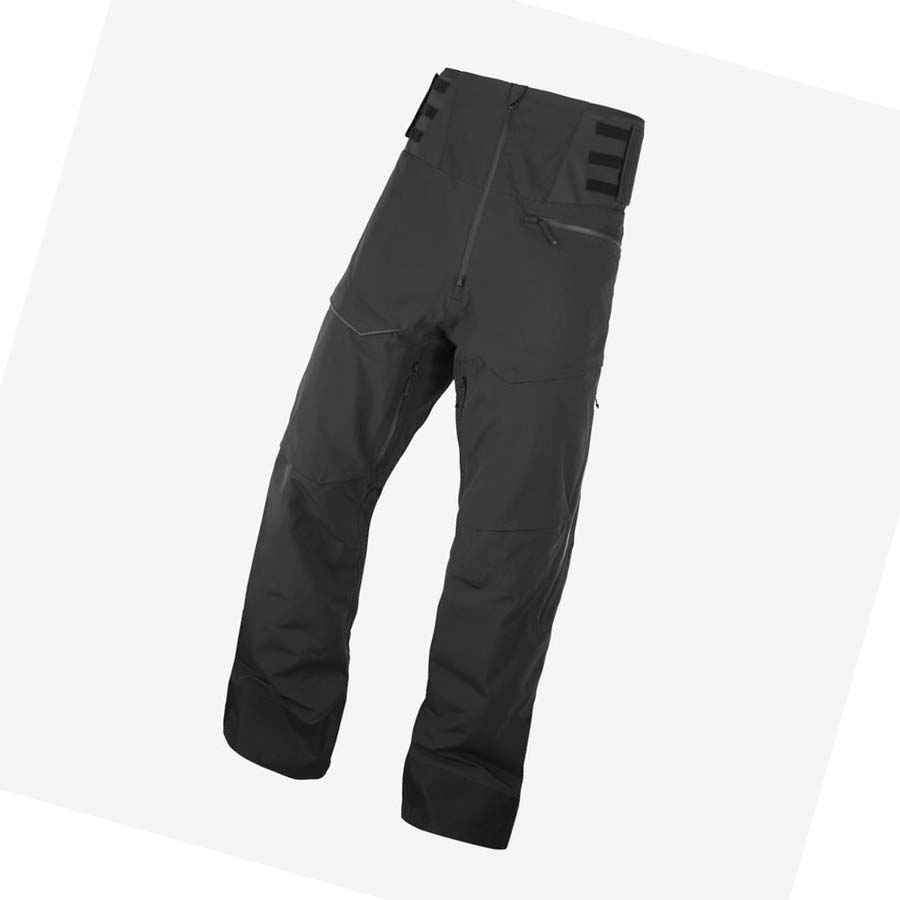 Pantalones De Esquí Salomon GRAVITY GORE-TEX Hombre Negros | MX 3125RVD